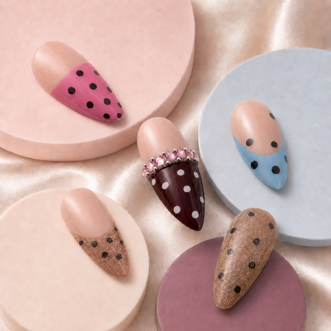 Polka Dot Nails