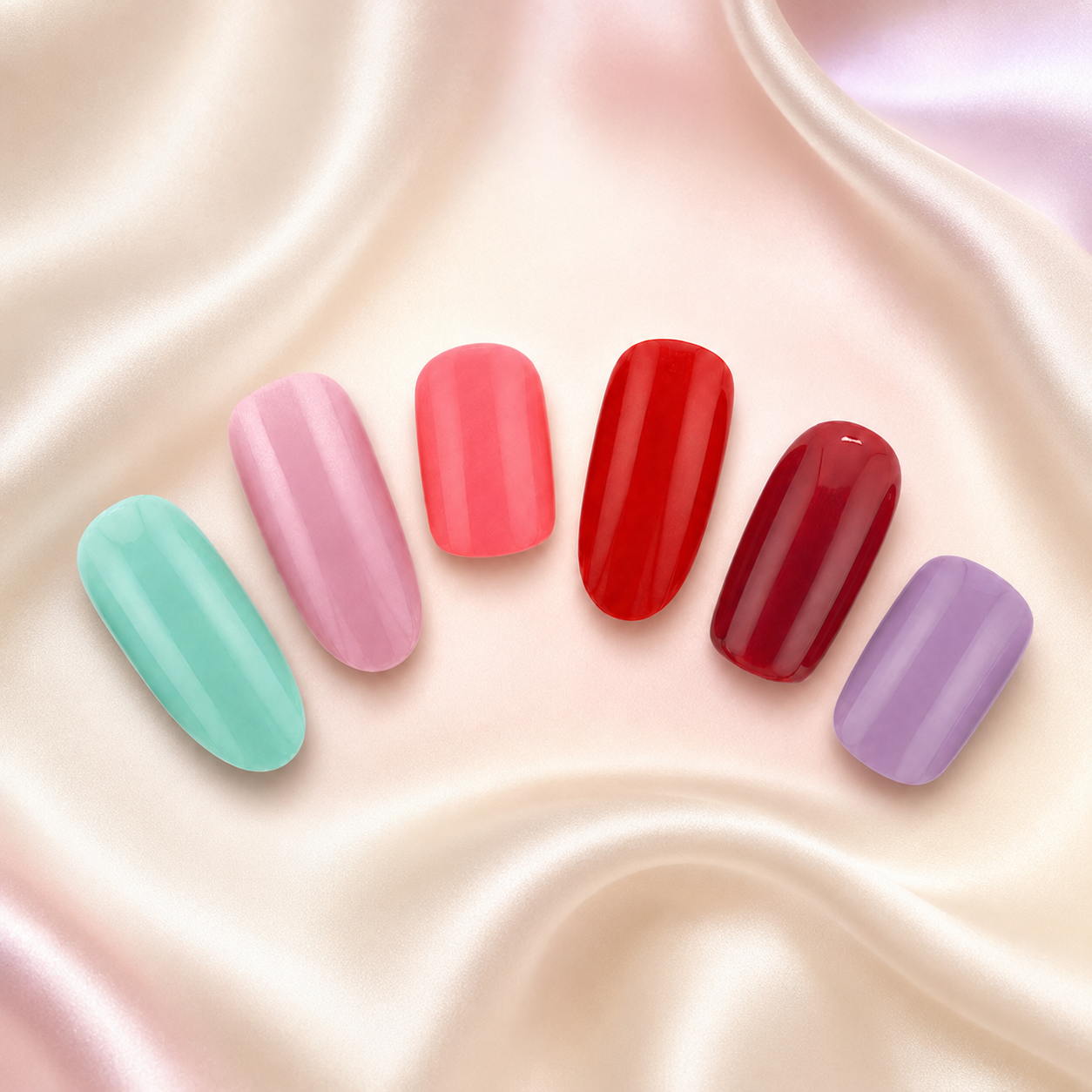 Solid Color Nails