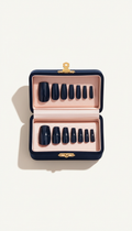 Midnight Velvet Coffin Set