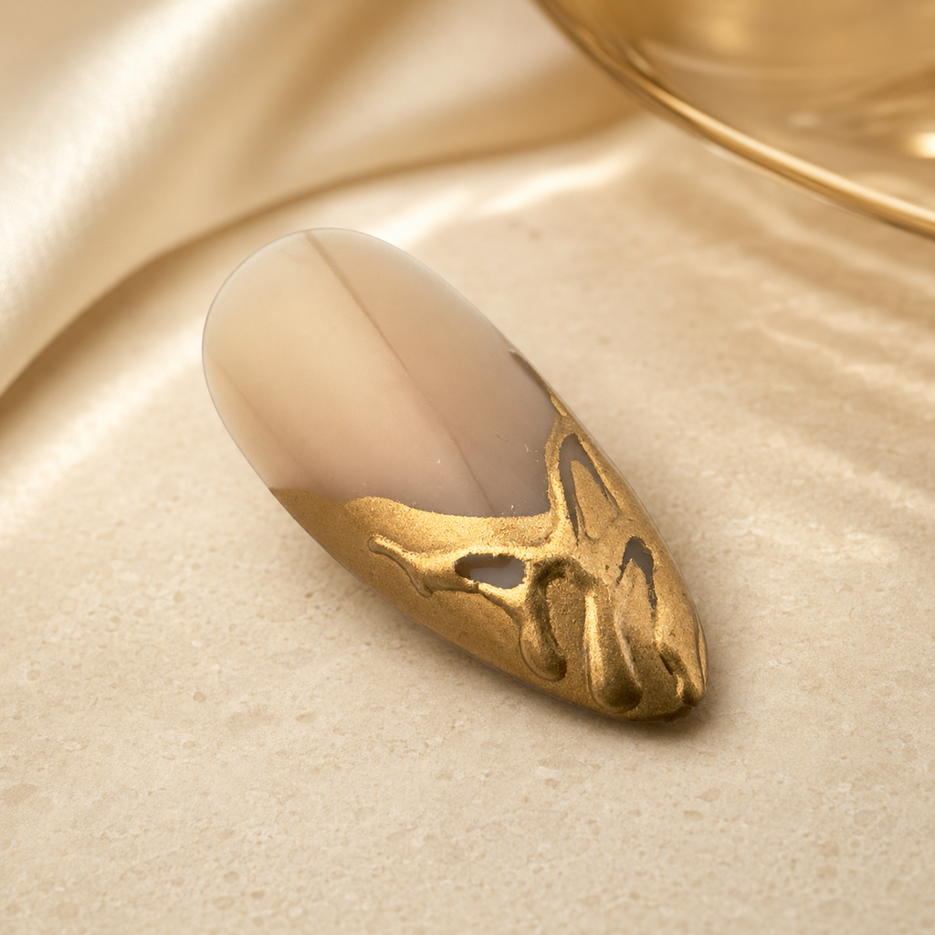 Gold Chrome Swirl