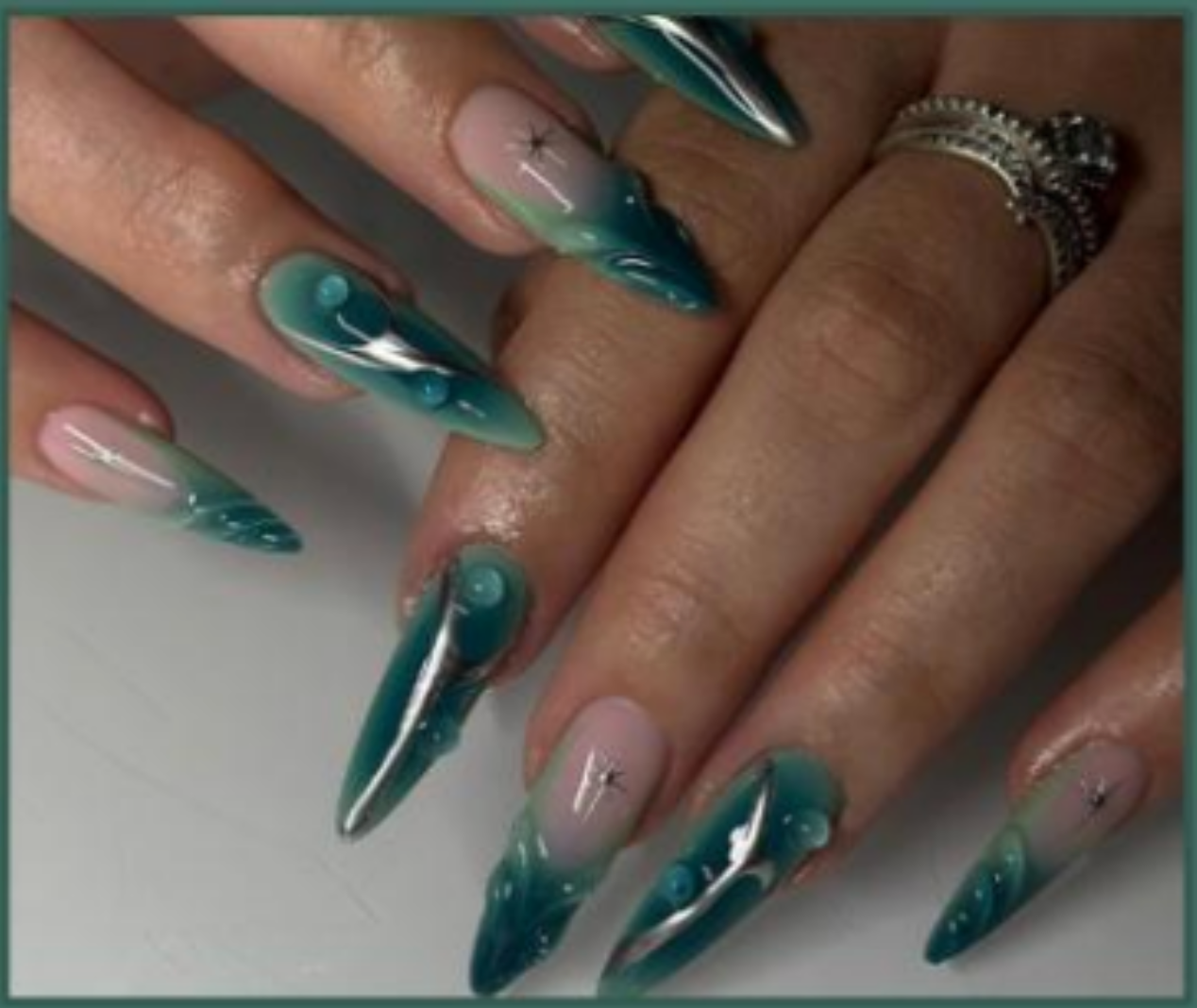 Emerald Swirl
