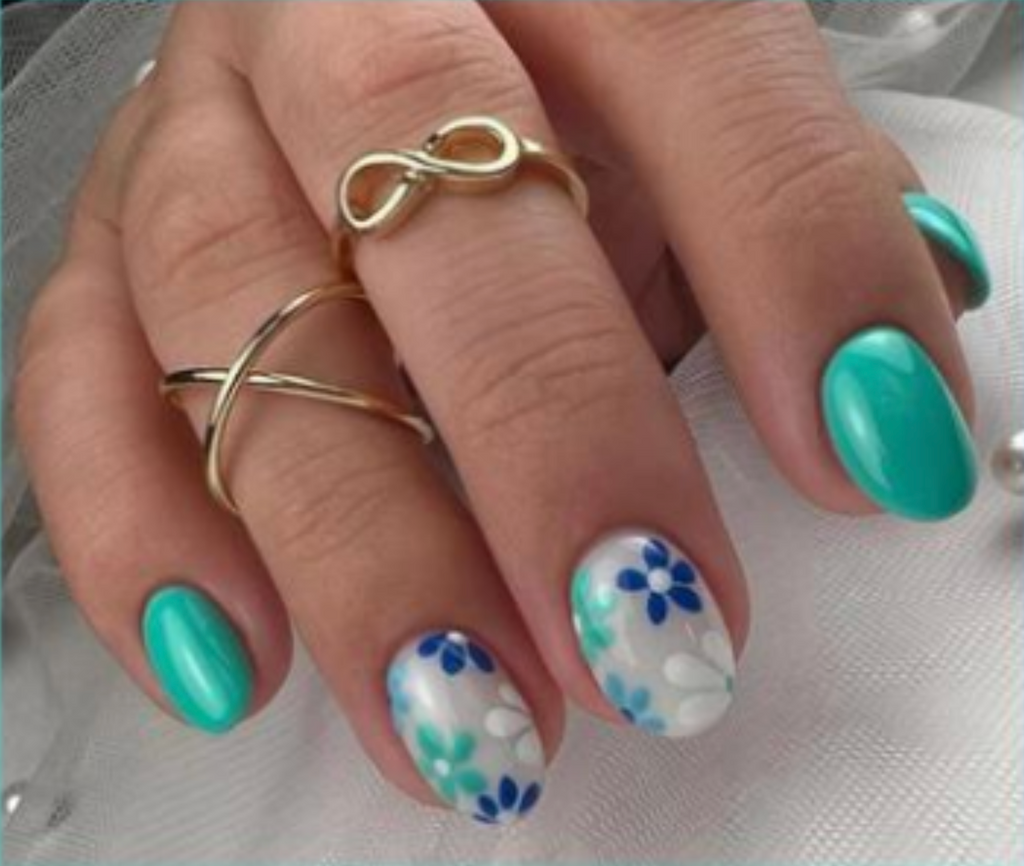 Aqua Blossom